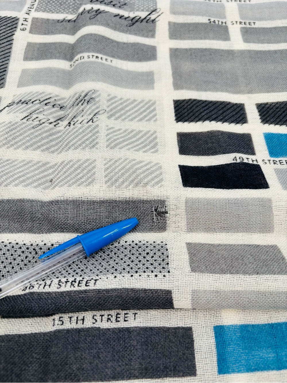 Kate Spade new york map scarf - Picture 6 of 11